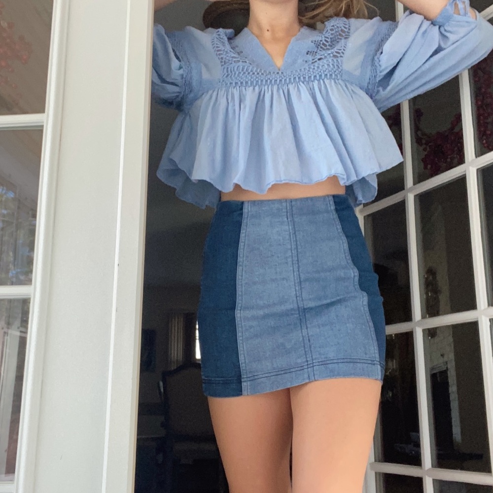 Free people skirt